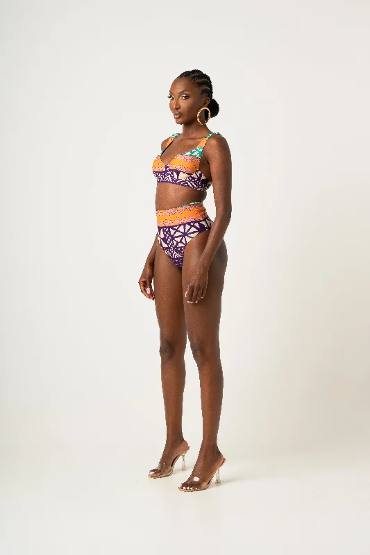 ANU PURPLE High Waist Bikini Bottom