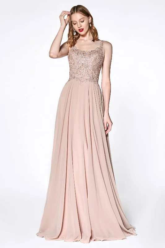 Maternity dress for a baby's first visit to the winery Cinderella Divine KC886 Long Prom Dress Formal Evening Gown