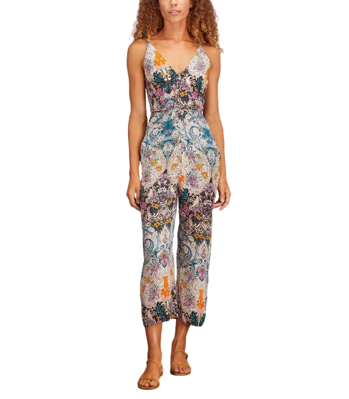 Besalu Agnes Jumpsuit In Mix 2 Multi