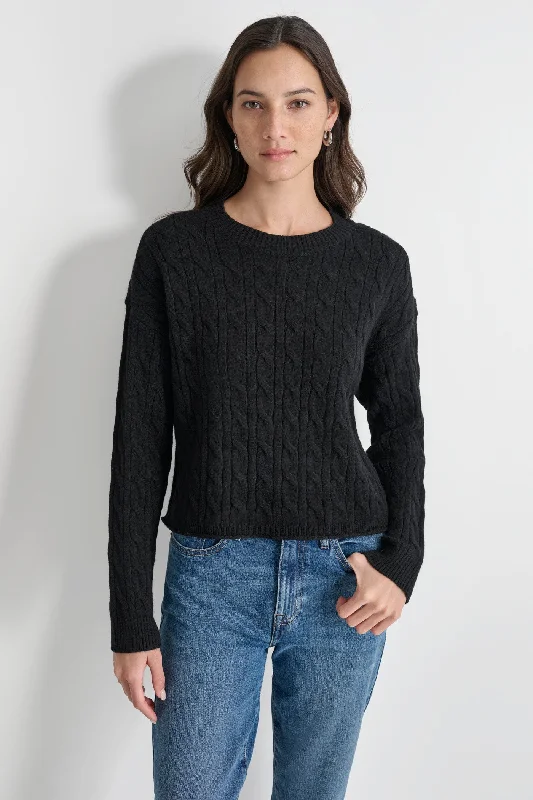 Mock - Neck Women Sweater for a Modern TwistCREW NECK SWEATER