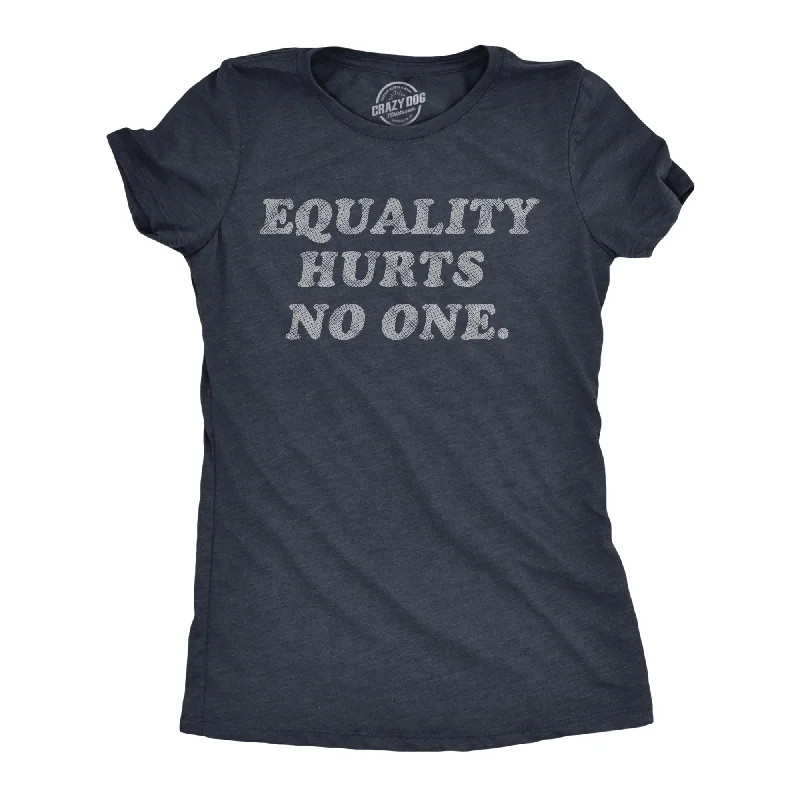 Embroidered Women T Shirt with Intricate DetailsEquality Hurts No One Women's T Shirt