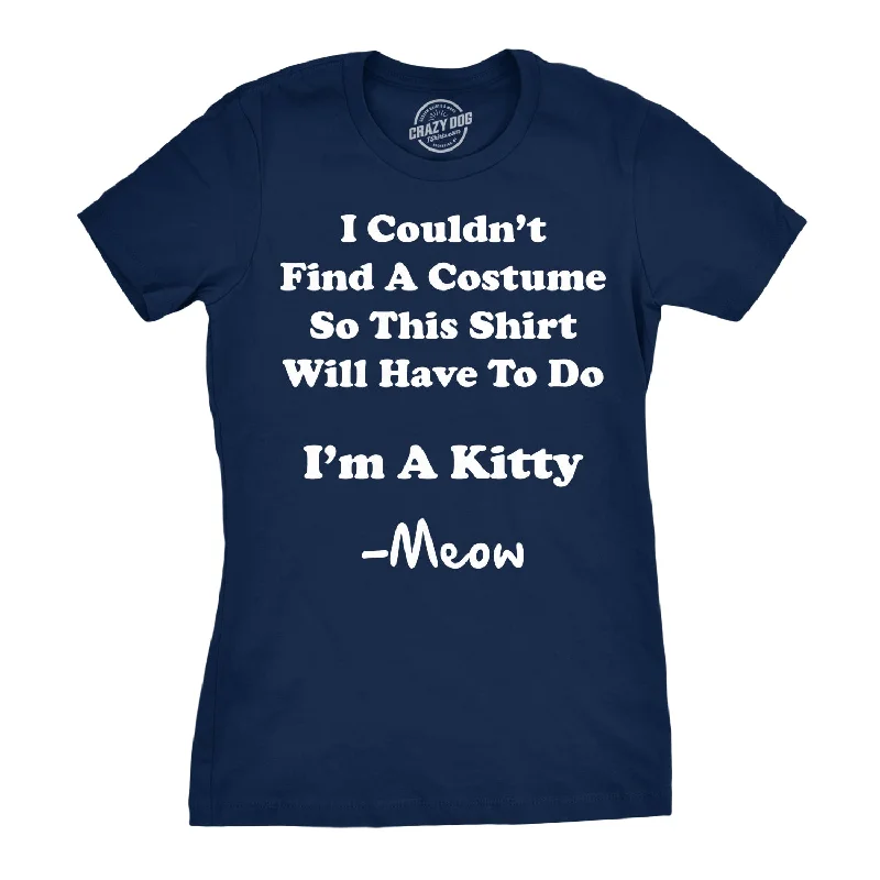 Organic Cotton Women T Shirt for Eco - Conscious WearersI'm A Kitty Women's T Shirt