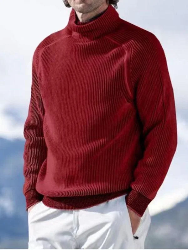 Organic Cotton Women Sweater for an Eco - Friendly ChoiceKnitted Men Turtleneck Sweater