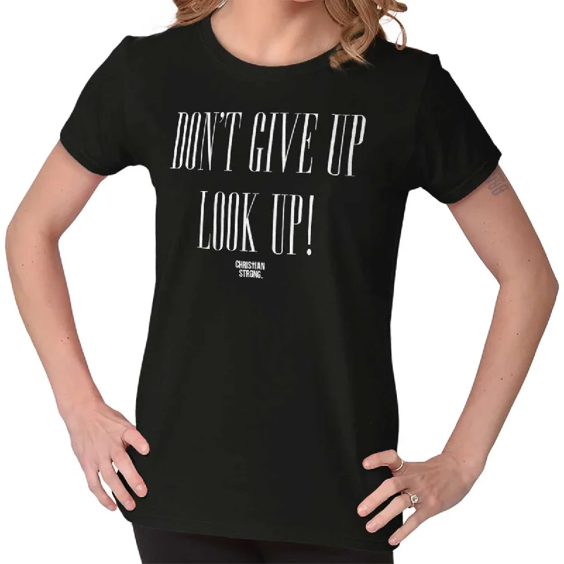 Sheer Women T Shirt for a Stylish and Alluring LookLook Up Ladies T Shirt