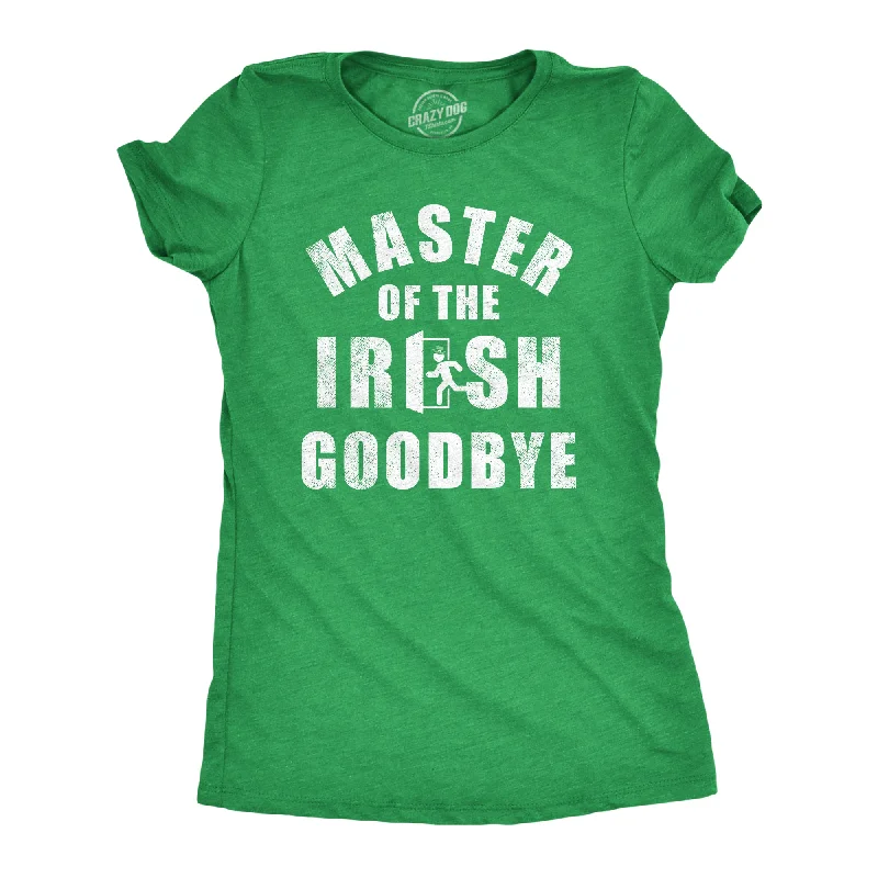 Floral Print Women T Shirt for a Feminine TouchMaster Of The Irish Goodbye Women's T Shirt