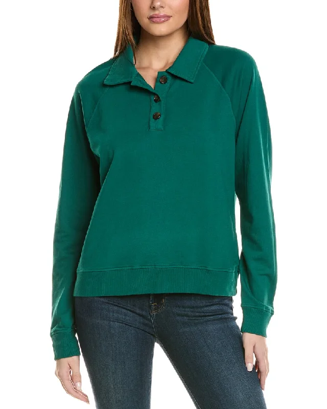 Color - Blocked Women Sweater for a Bold Fashion StatementMichael Stars Rowan Collared Pullover