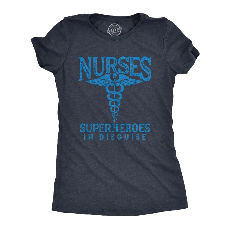 Muscle Women T Shirt for a Sporty and Casual LookNurses Superheroes In Disguise Women's T Shirt