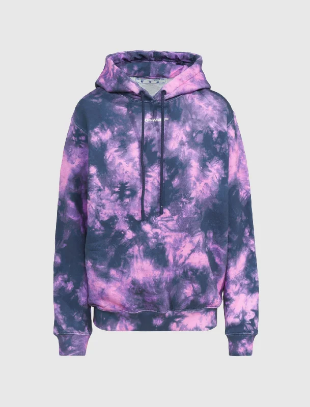 Crew Neck Women T Shirt with a Timeless DesignWOMEN'S TIE DYE ARROW HOODIE