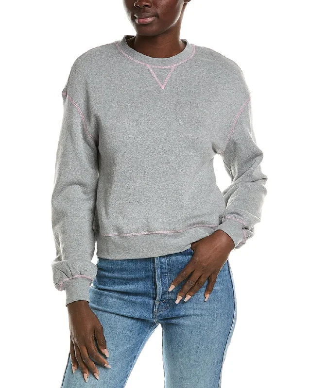 V - Neck Women Sweater to Elongate the NecklineSol Angeles Heart Billow Pullover