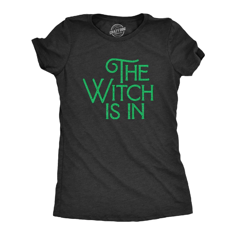 Sleeveless Women T Shirt for Summer ComfortThe Witch Is In Women's T Shirt