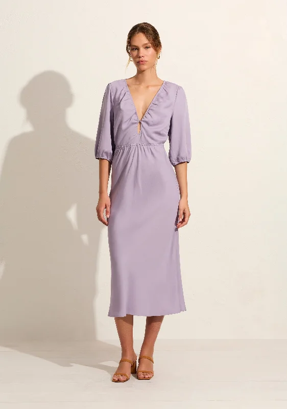 Off - the - Shoulder Women Dress for a Romantic and Feminine LookHudson Midi Dress