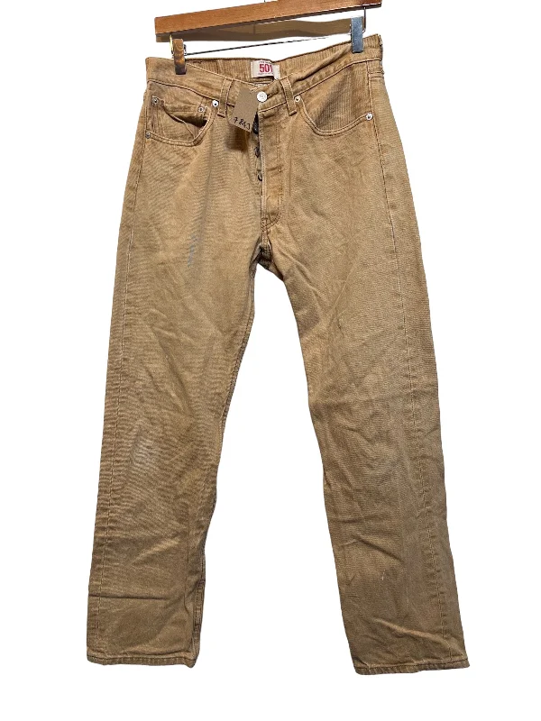 Levi's 501 Tan Jeans (W32)