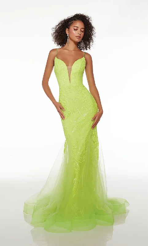 Ruffled Women Dress with Multiple Layers for a Playful and Girly StyleAlyce Prom Dress 61554