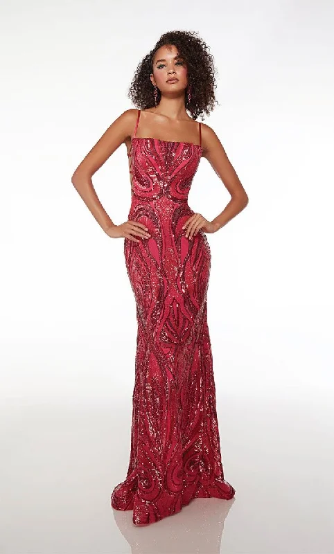 Ruffled Women Dress with Multiple Layers for a Playful and Girly StyleAlyce Prom Dress 61563