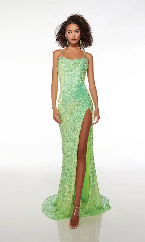 Lace - Embellished Women Dress for an Elegant and Sophisticated AppearanceAlyce Prom Dress 61588