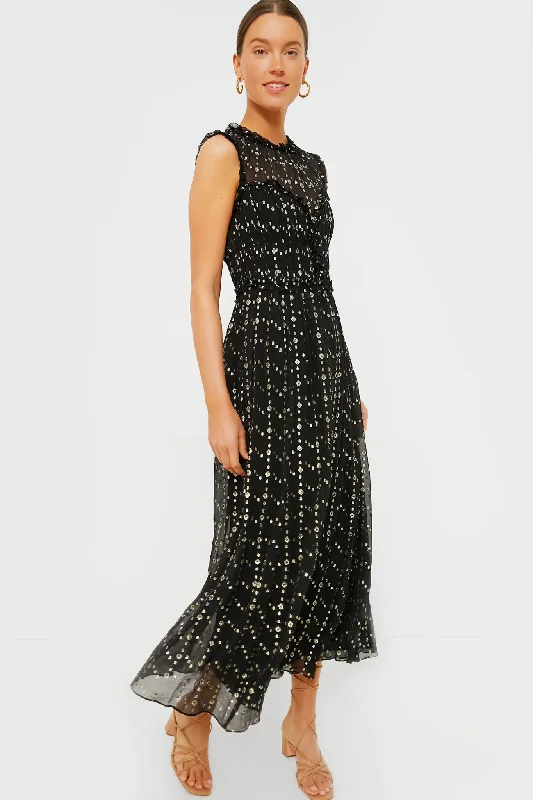 Little Black Women Dress with Sequins for a Glamorous Night OutCosmos Kasia Dress