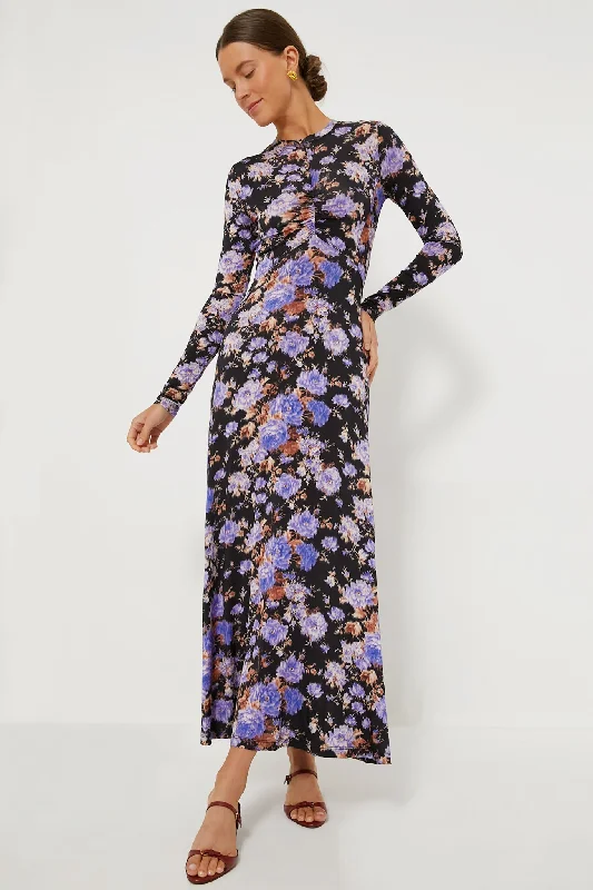 Maxi Women Dress with Floral Print for a Bohemian VibeIris Naia Dress