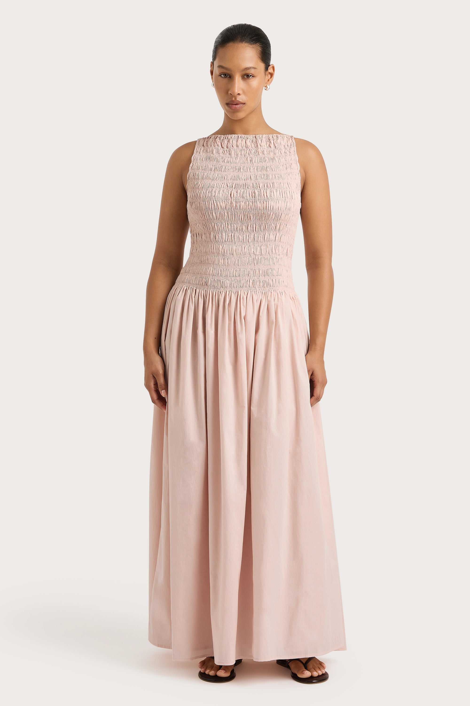 Shift Women Dress with a Simple and Classic Design for Everyday WearNoa Maxi Dress Blush