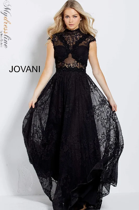 Lace - Embellished Women Dress for an Elegant and Sophisticated AppearanceJovani M54822