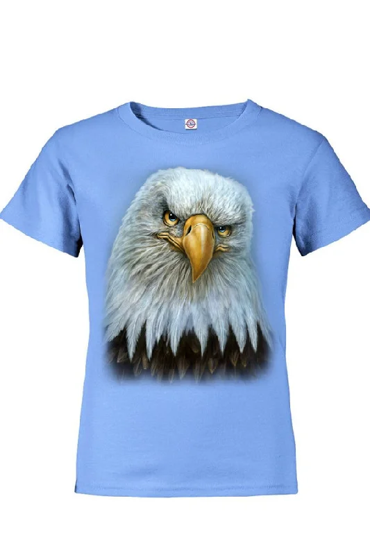 Crew Neck Women T Shirt with a Timeless DesignAdult Eagle Totem T-Shirt