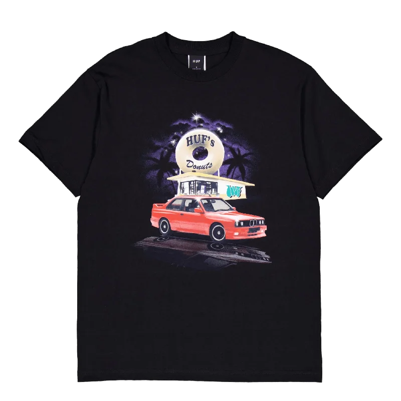 Pocketed Women T Shirt for Added FunctionalityDrive Thru S/s Tee Black