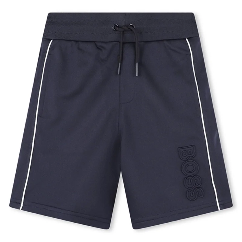 Jeanette Women Shorts with a Soft and Comfortable FeelHugo Boss Navy Shorts