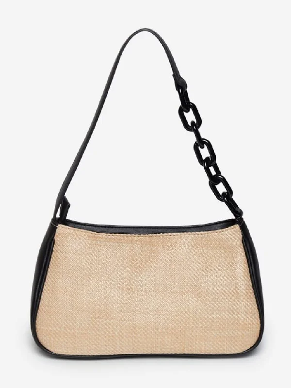 Printed Animal Print Women Shorts for a Wild and Stylish AppearanceLOV Light Brown Jute Kylie Shoulder Bag