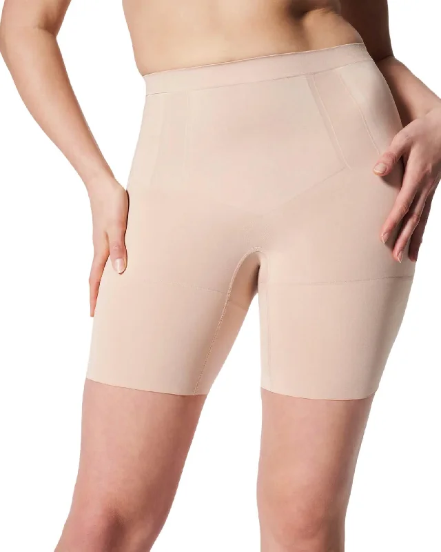 Patterned Geometric Women Shorts for a Modern AppealOncore Mid-Thigh Short In Soft Nude