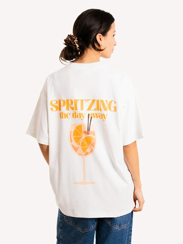 Tie - Dye Women T Shirt with a Bohemian VibeSpritzing T-Shirt