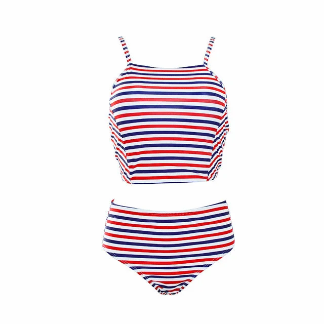 red blue stripe