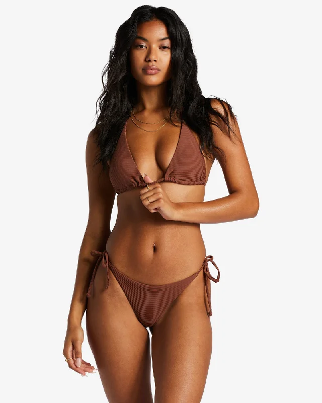 Tanlines Multi Triangle Bikini Top - Mocha